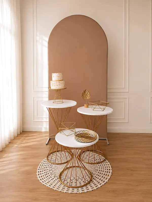 Kit Nude e dourado